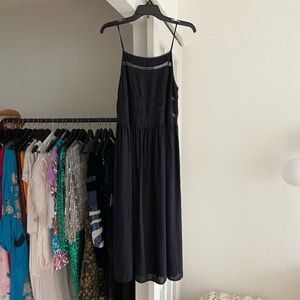 Aritzia Wilfred Dress with Crochet Detail